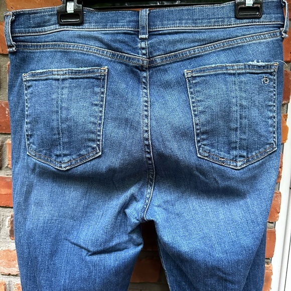 rag & bone Distressed Jeans ~ High Rise Skinny ~ 32 - Picture 2 of 7